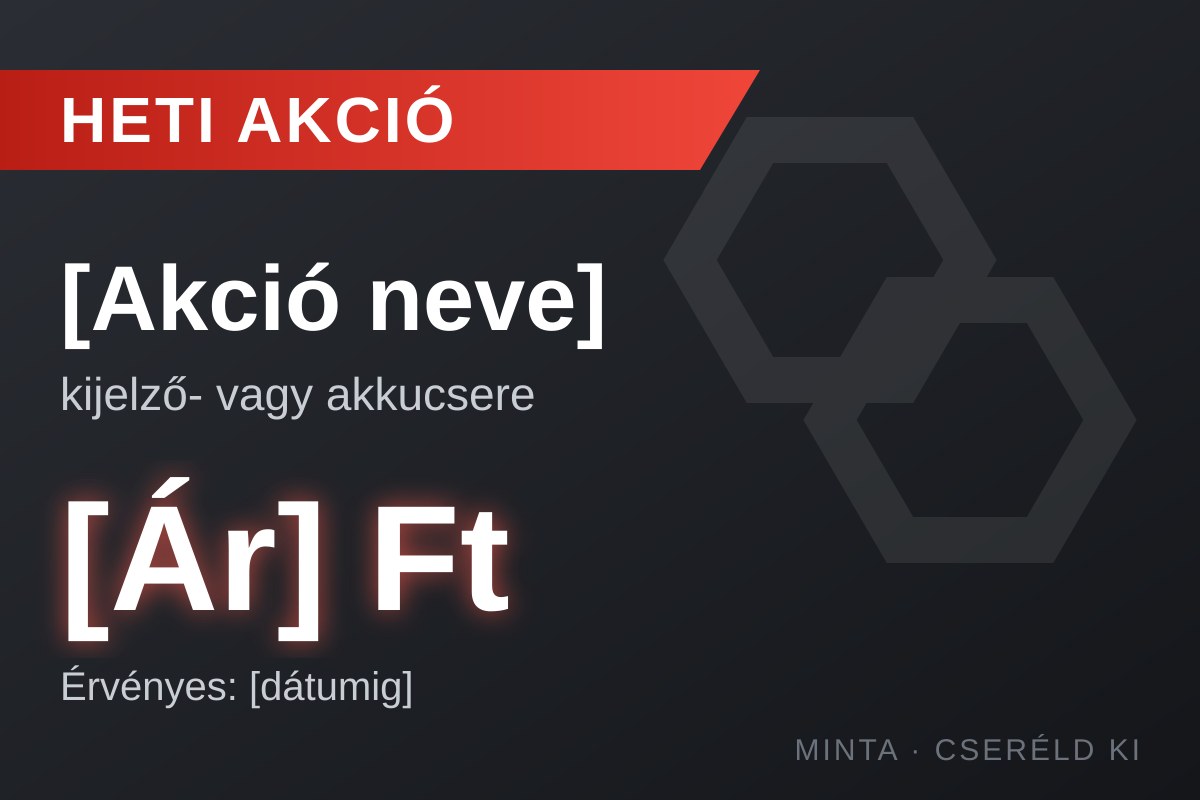 Heti akció